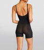 Skims Black Seamless Sculpt Mid-Thigh Bodysuit
