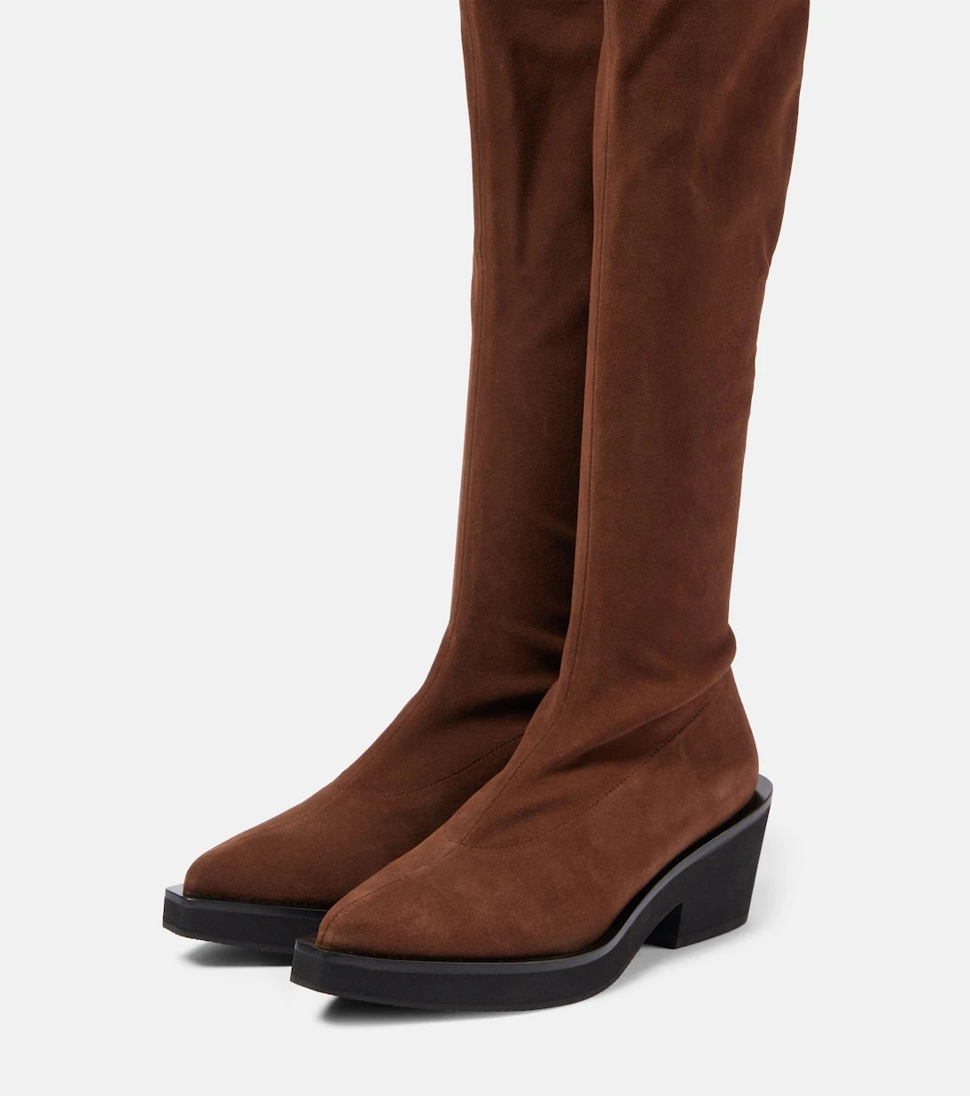 Clergerie - Tenny suede over-the-knee boots