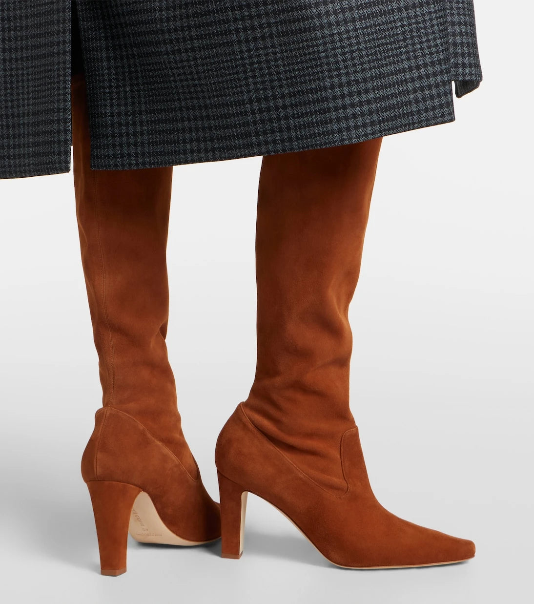Manolo Blahnik - Pavisco suede knee-high boots