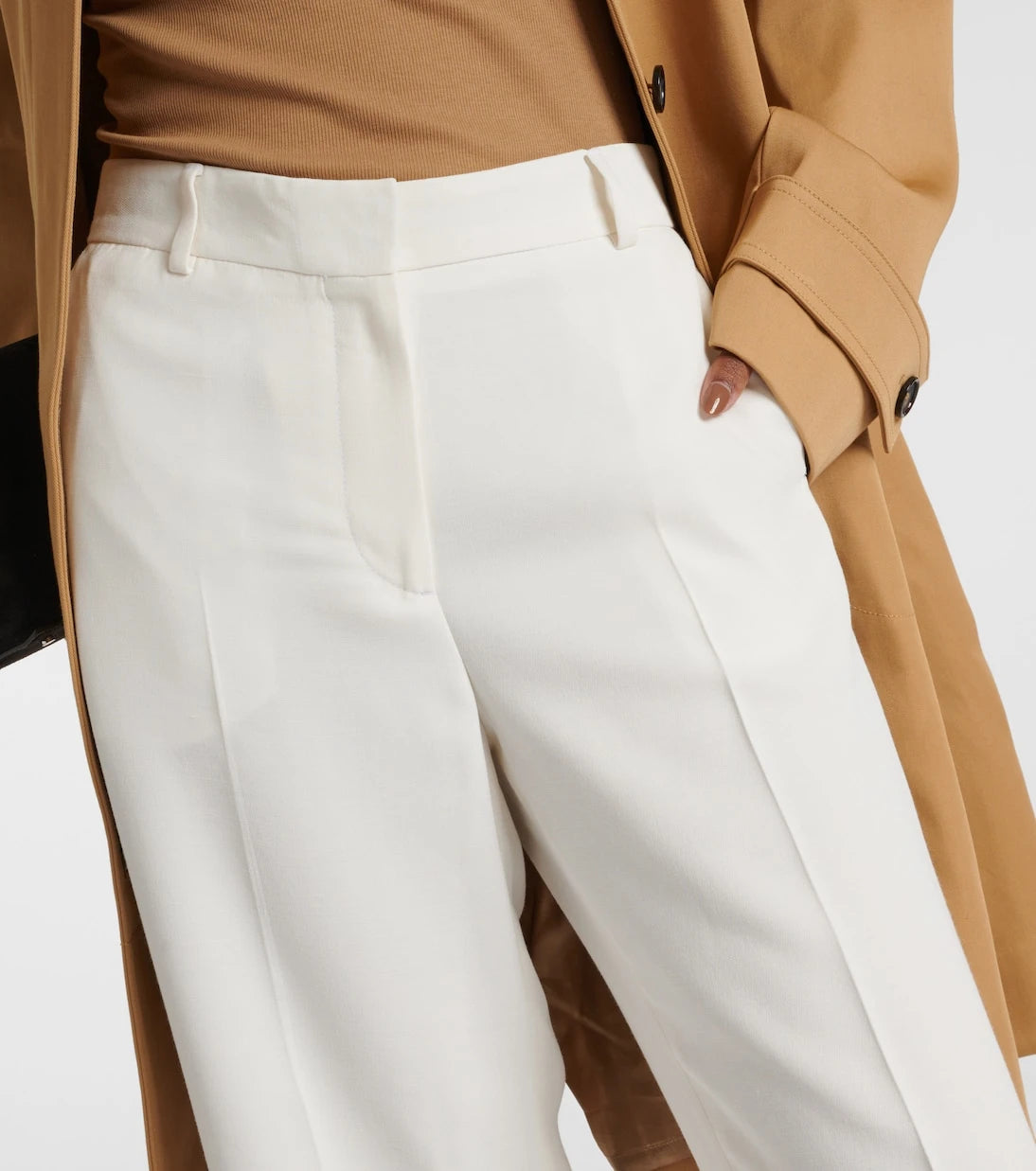 Toteme - Mid-rise straight pants
