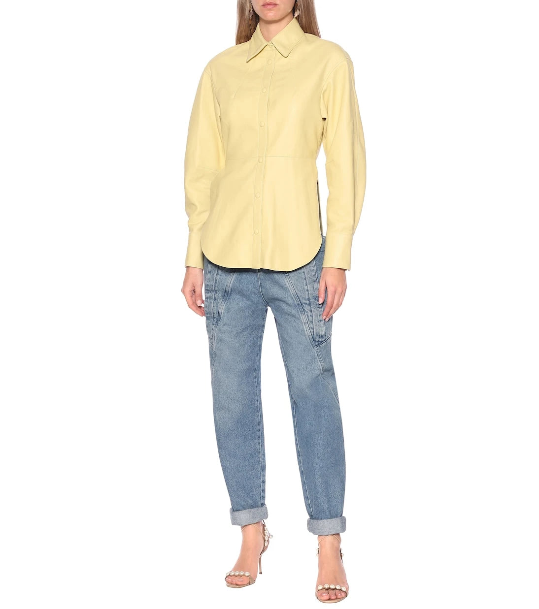 Isabel Marant - Xiao leather shirt
