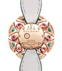 Rose Gold, Diamond, Tourmaline and Malachite Divas' Dream Cocktail Watch 33mm