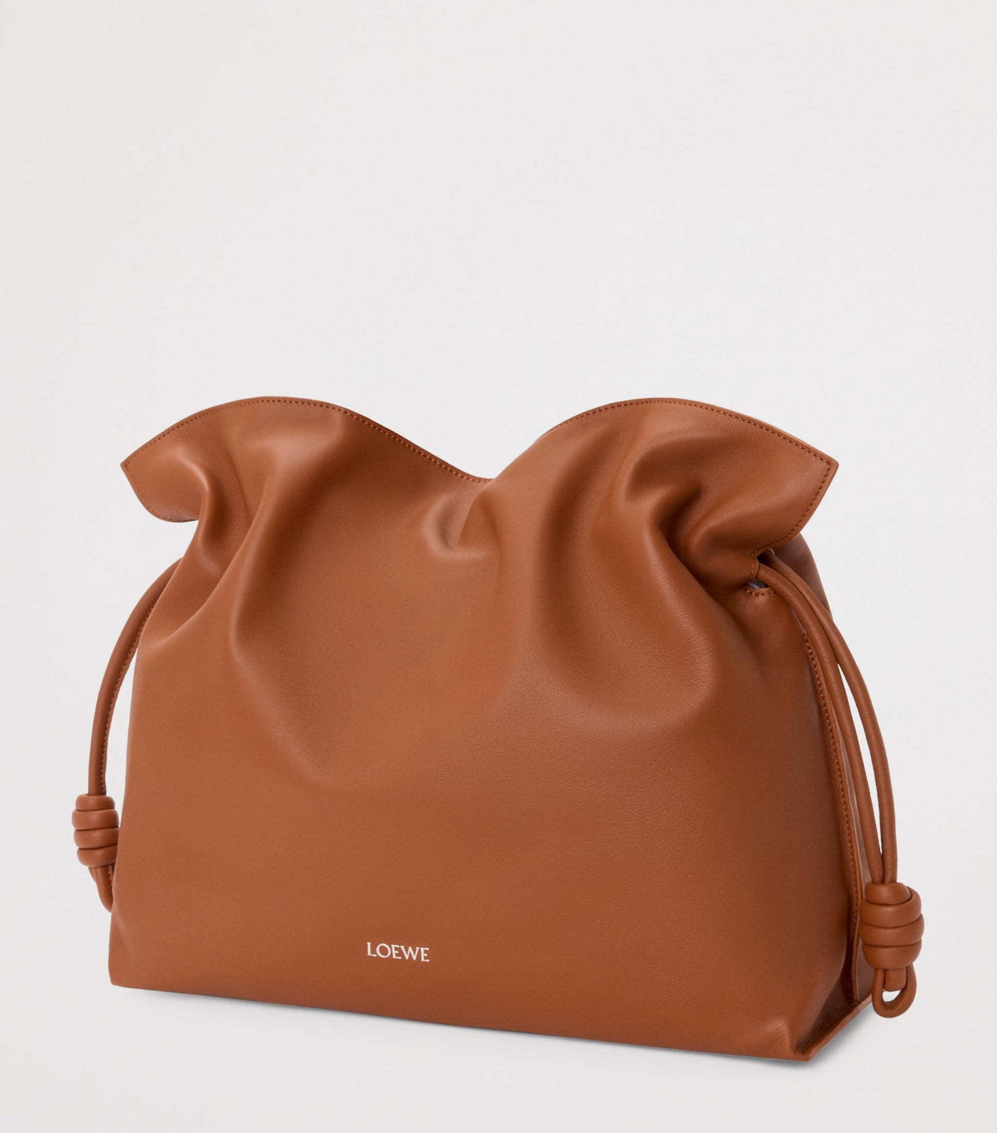 LOEWE Large Leather Flamenco Shoulder Bag