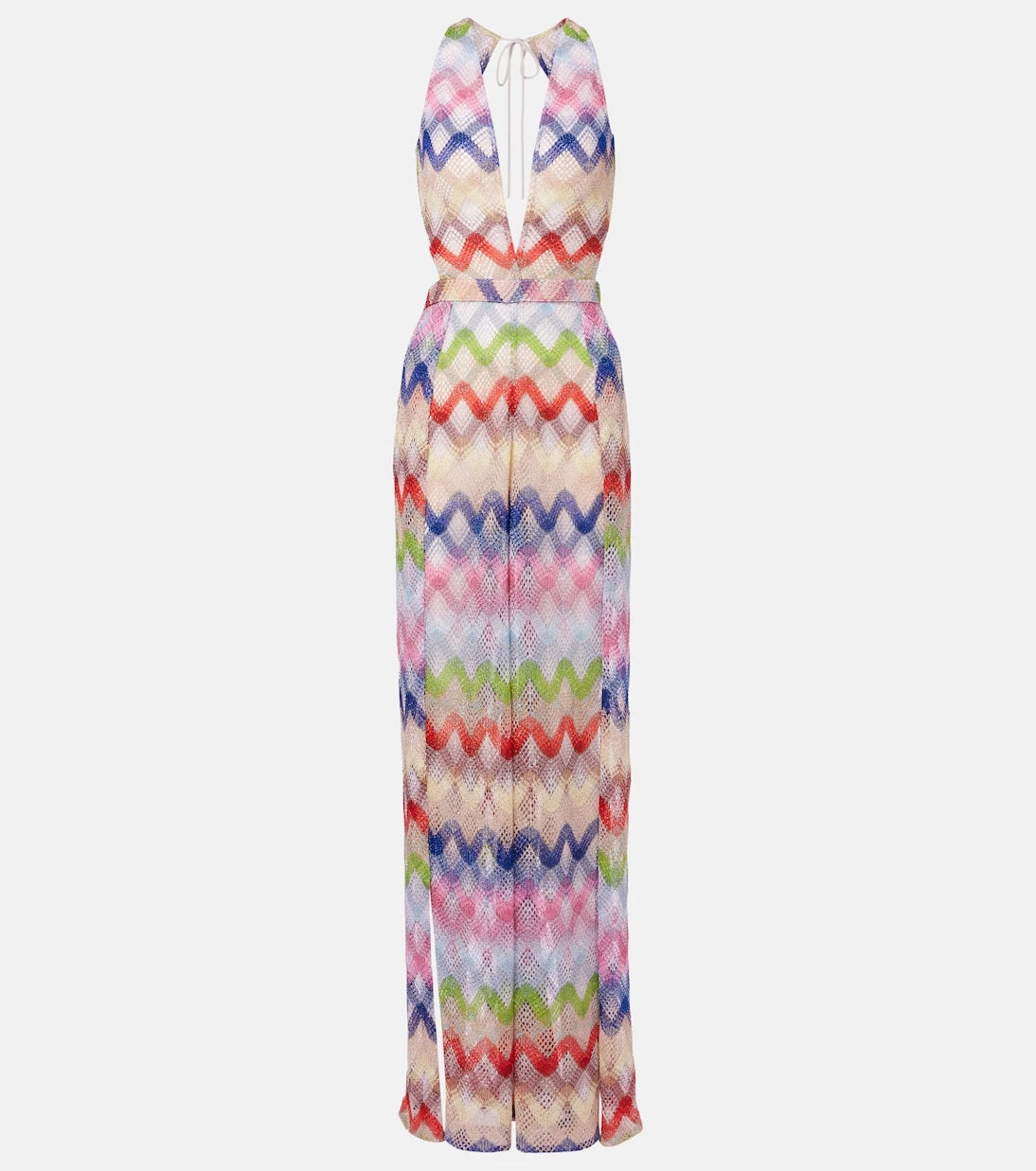 Missoni - Zigzag lamé jumpsuit