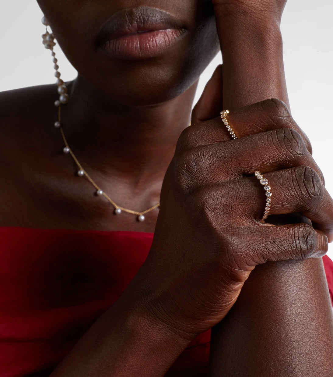 Sophie Bille Brahe - Sky Classic 18kt gold ring with diamonds