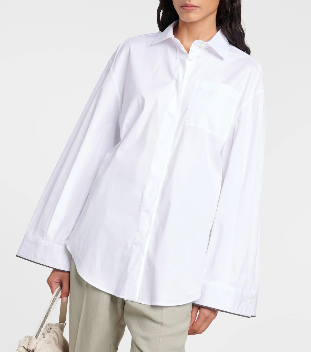Brunello Cucinelli - Cotton-blend shirt