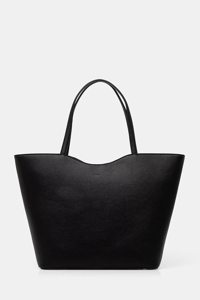 BOSS suni deri kadın alışveriş çantası Anett New BIG Tote