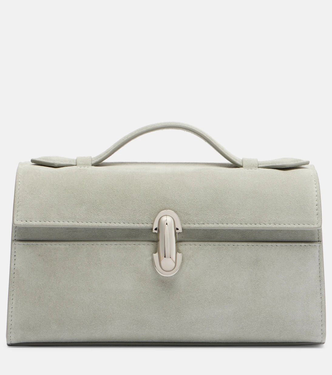 Savette - Symmetry suede tote bag