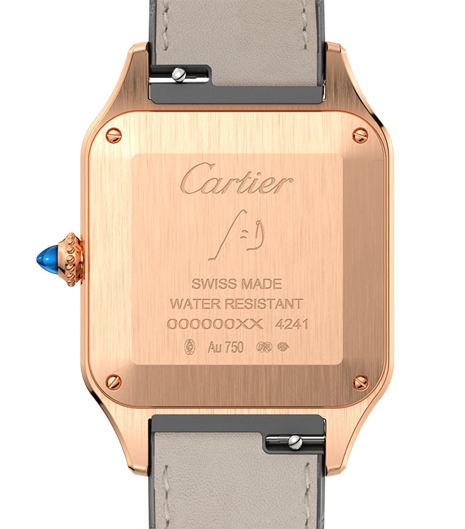 Rose Gold Santos-Dumont Watch 31.4mm