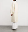 Fabiana Filippi White Cashmere Wrap Coat