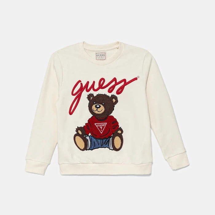 Детски памучен суичър Guess