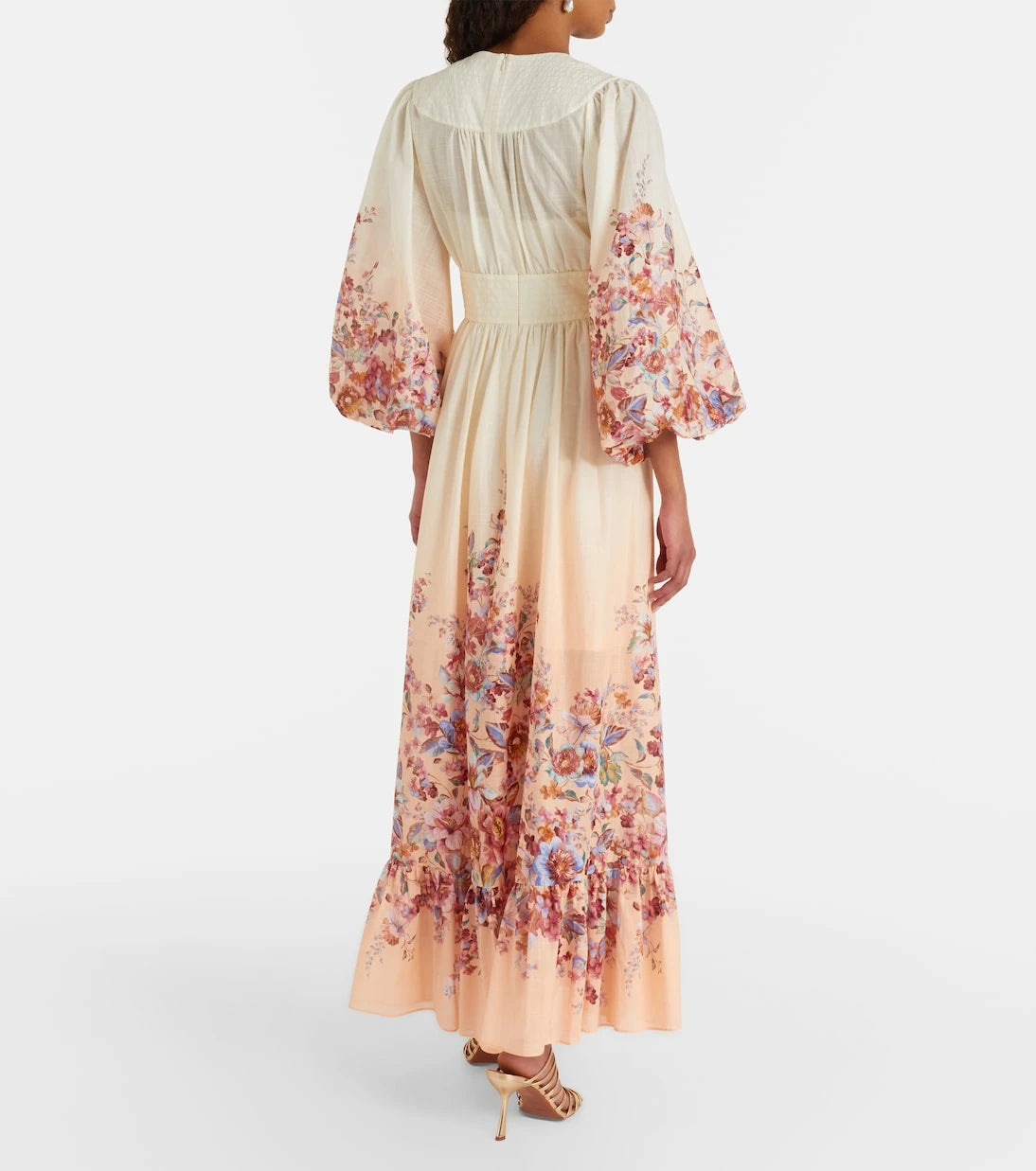 Zimmermann - Awaken floral cotton maxi dress