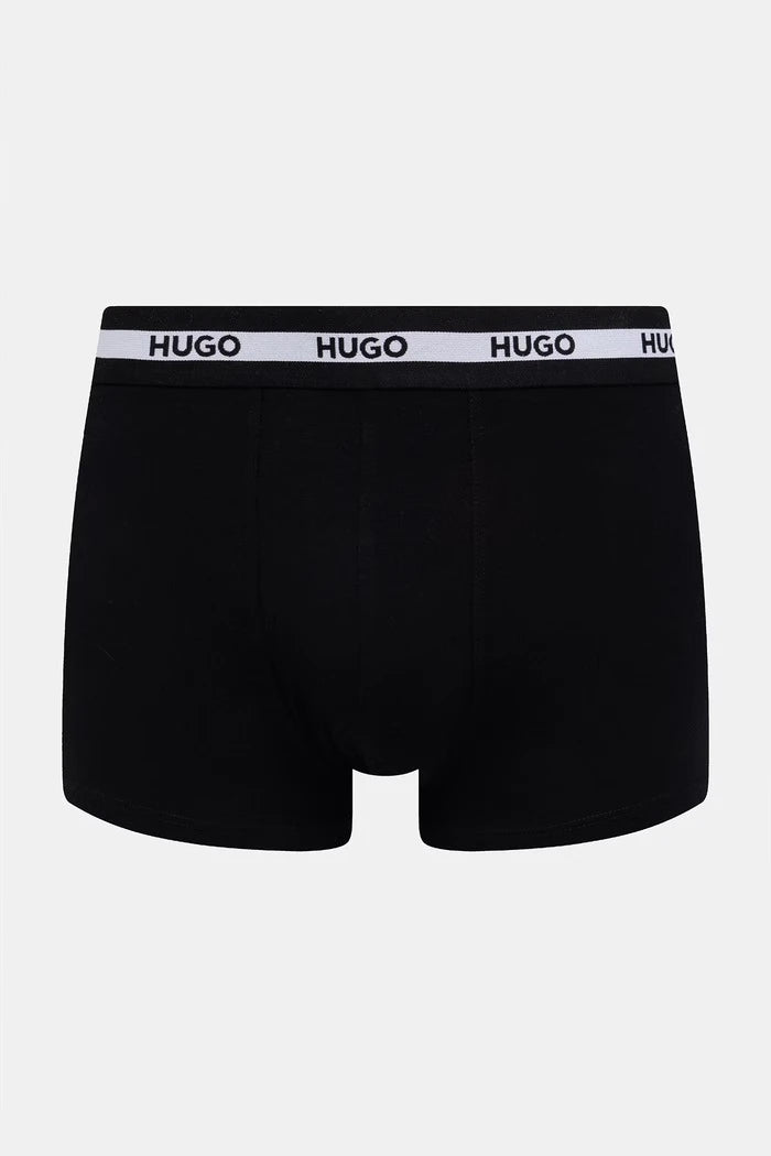 HUGO Erkek Pamuk ve Elastan Bitişik Boxer TRIPLET PLANET 3'lü