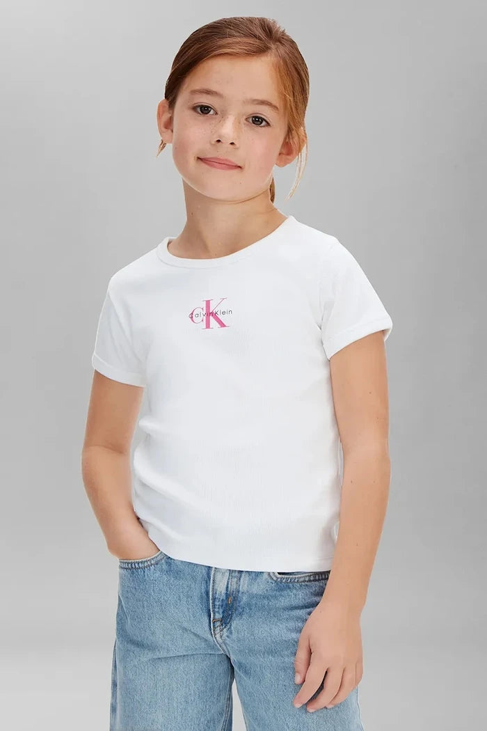 Calvin Klein Jeans тениска за деца от памук