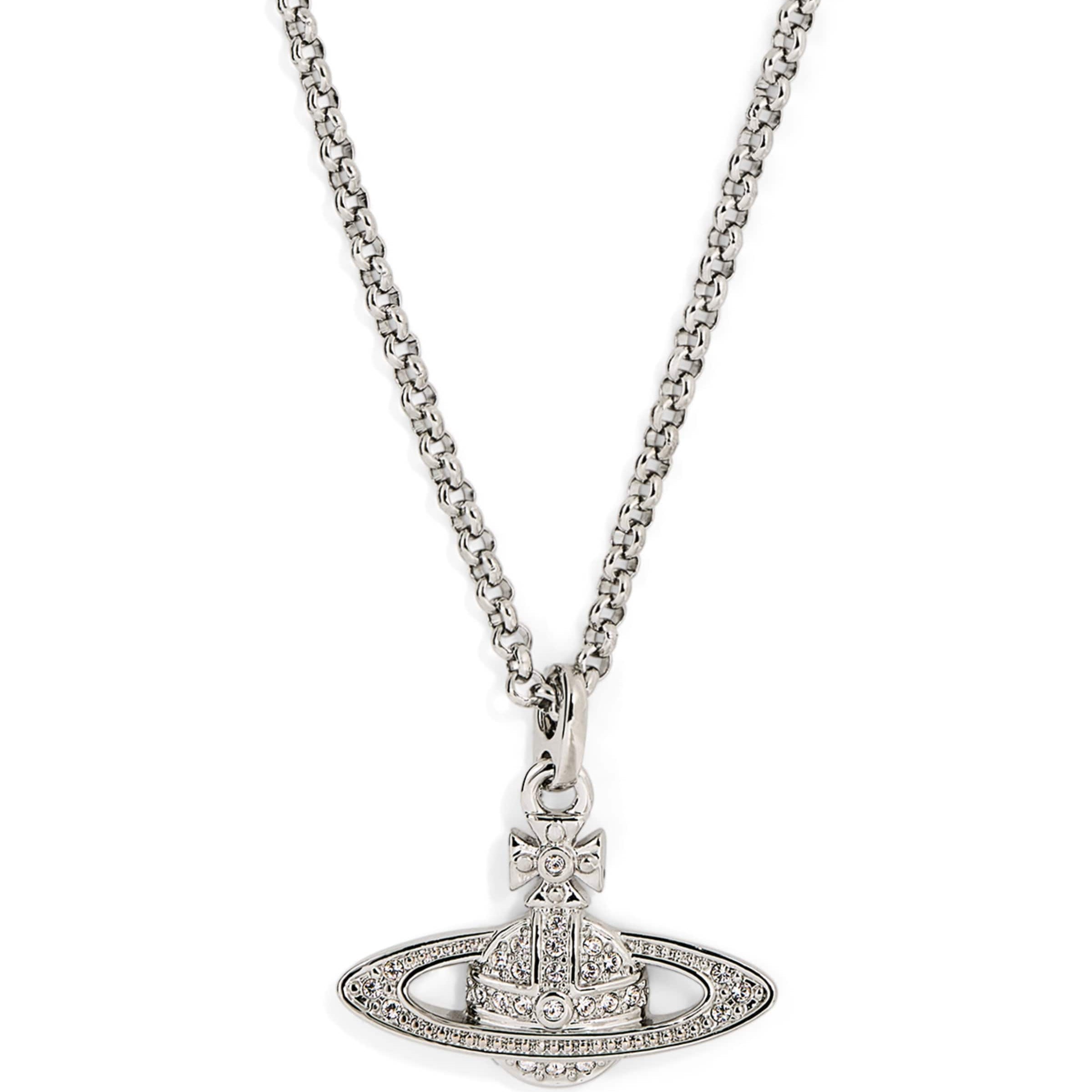 Mini Bas Relief Orb Necklace