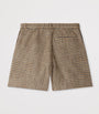 Cotton-Blend Plaid Flannel Shorts (10-14 Years)