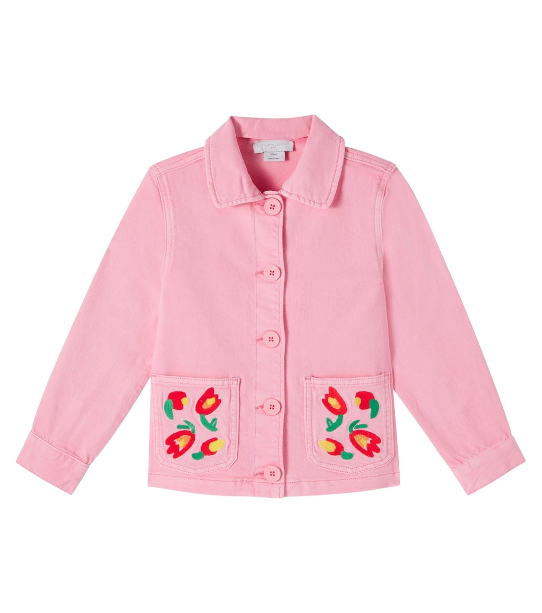 Stella McCartney Kids - Embroidered denim jacket