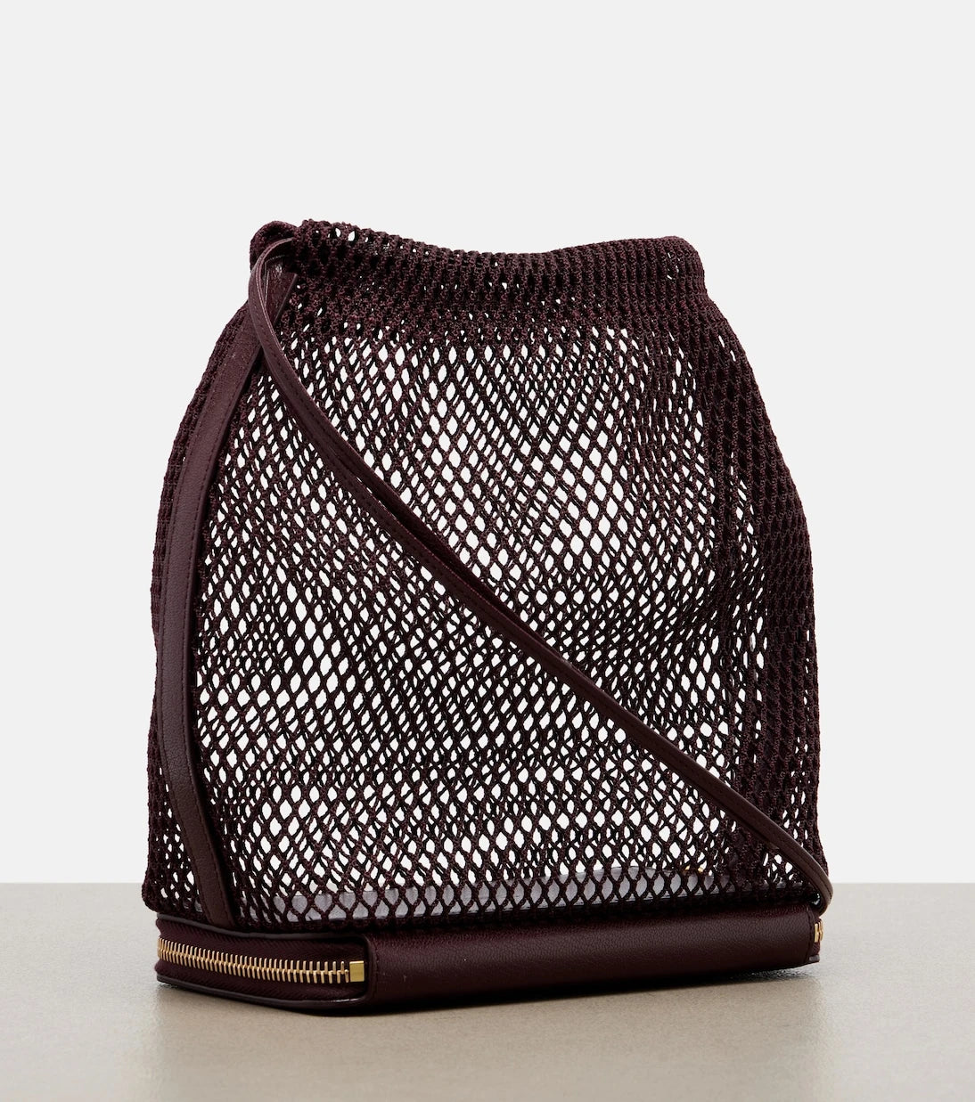 Alaïa - Le Pochon fishnet bucket bag
