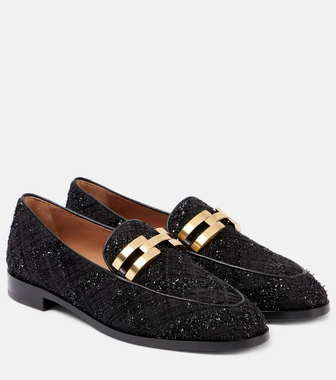 Aquazzura - Brandi bouclé loafers