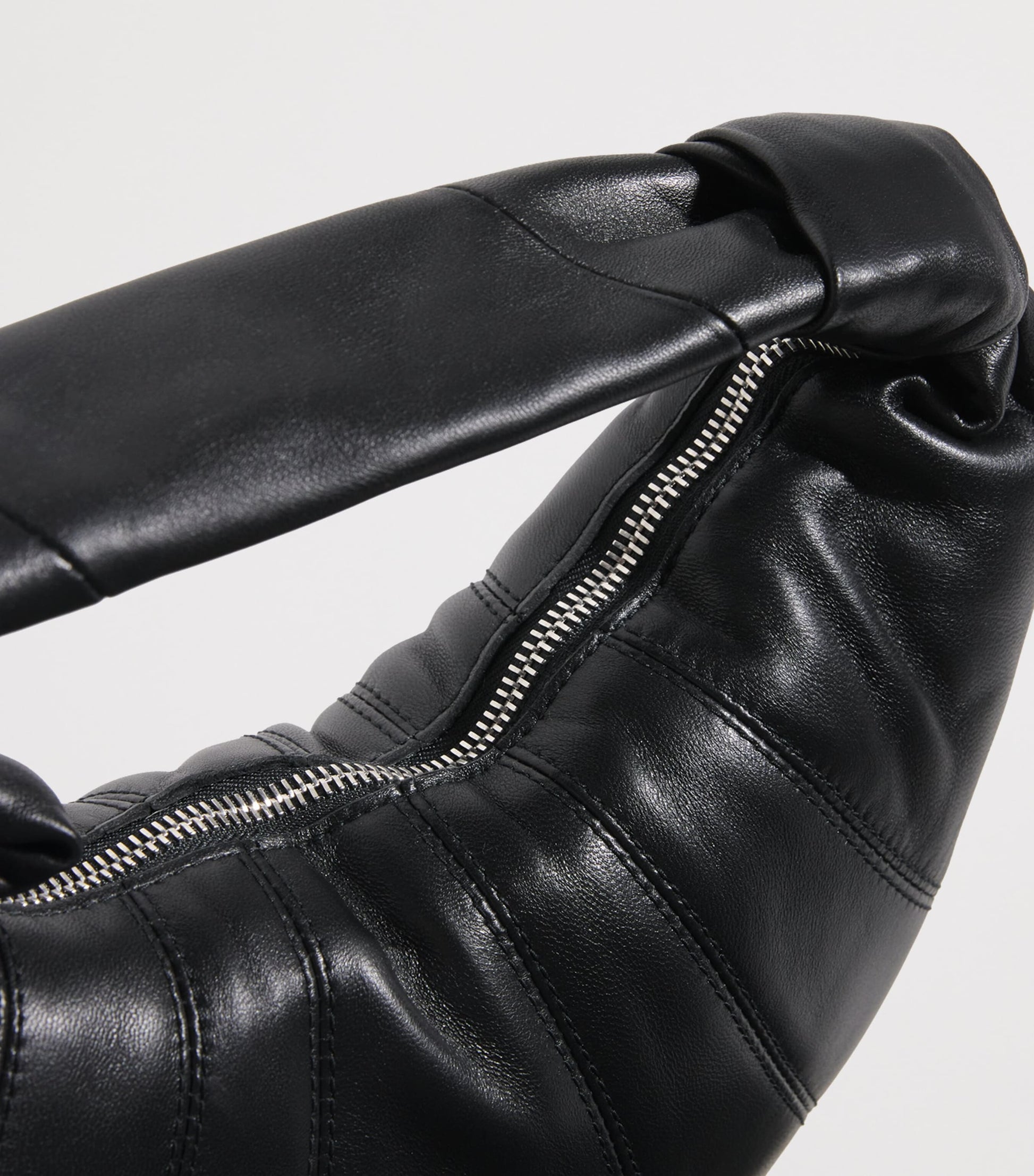 Mini Lambskin Fortune Croissant Shoulder Bag