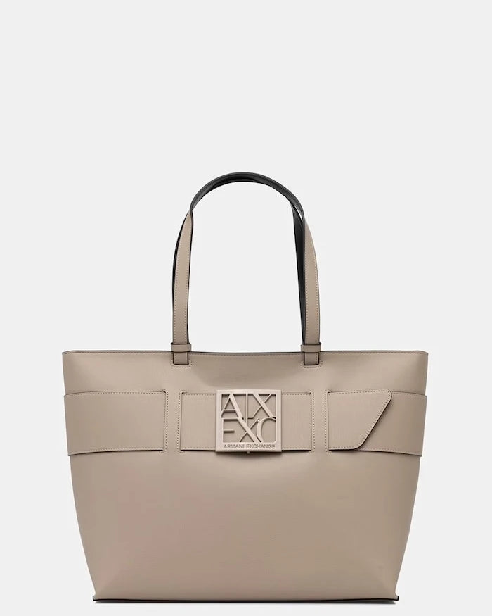 Armani Exchange kadın suni deri alışveriş çantası