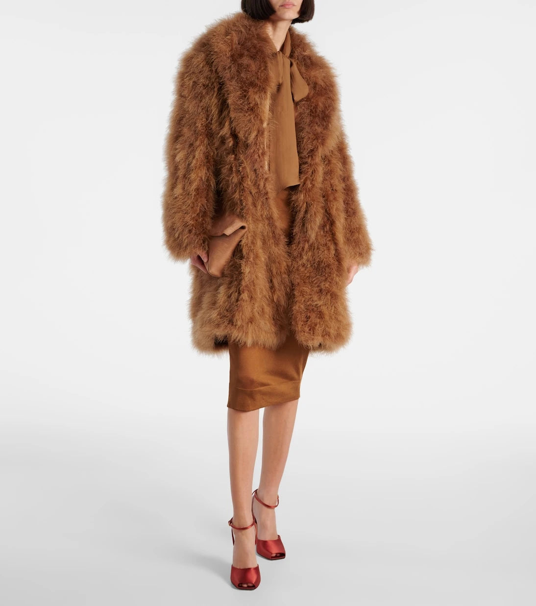Yves Salomon - Feather coat