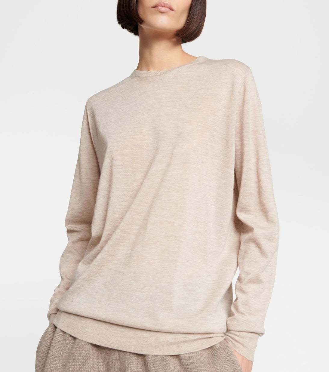 The Row - Exeter cashmere top