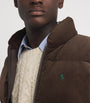 Polo Ralph Lauren Brown Cotton Corduroy Puffer Jacket