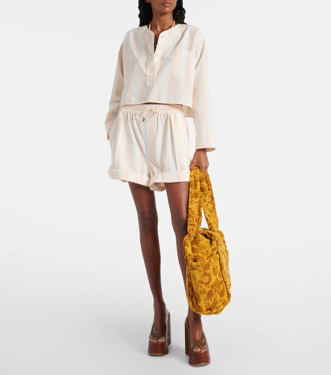 Chloé - Striped shorts