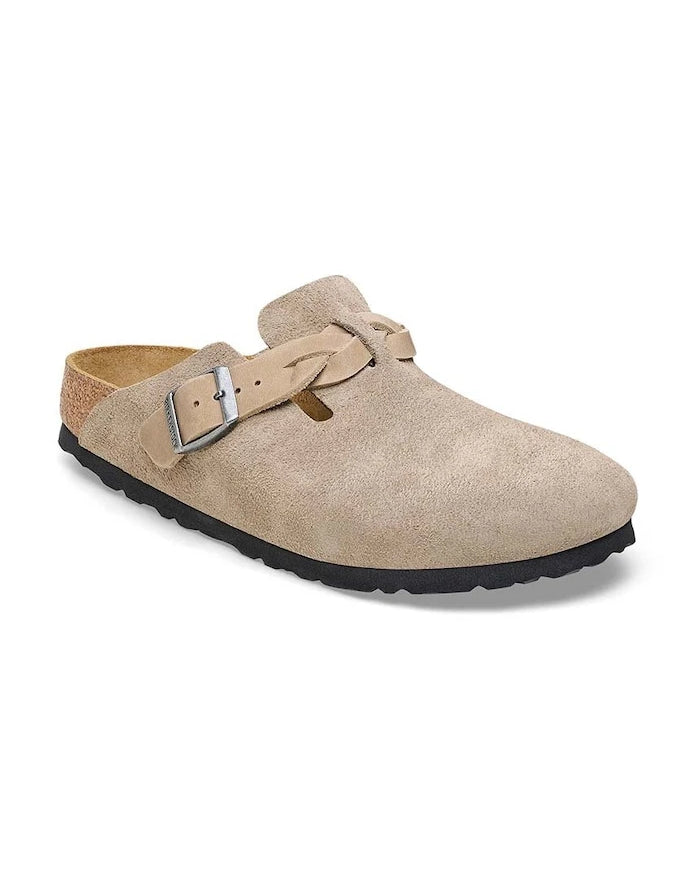 Birkenstock Boston Braided Süet Terlik