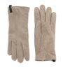 Brunello Cucinelli Blue Suede Monili Gloves