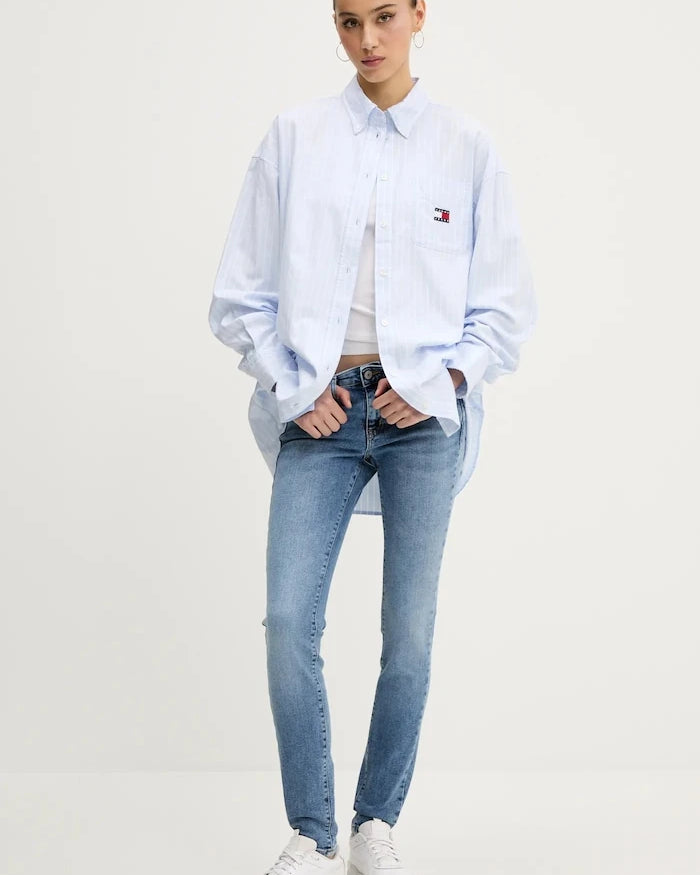 Pamuklu Gömlek Tommy Jeans