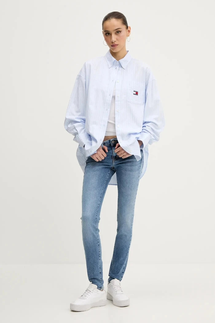 Pamuklu Gömlek Tommy Jeans