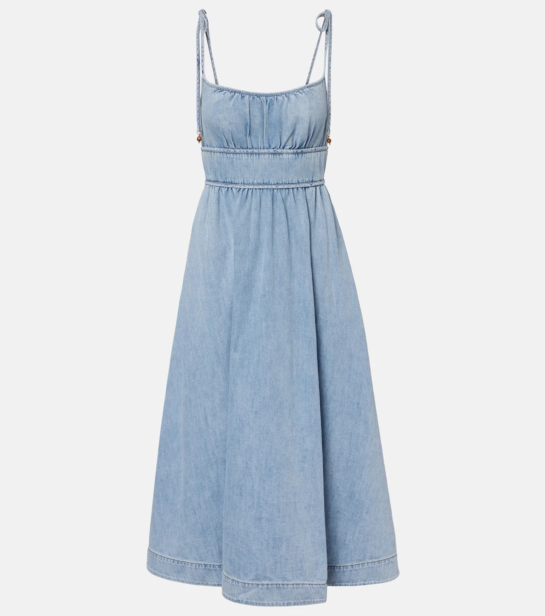 Zimmermann - Wanderlust denim midi dress