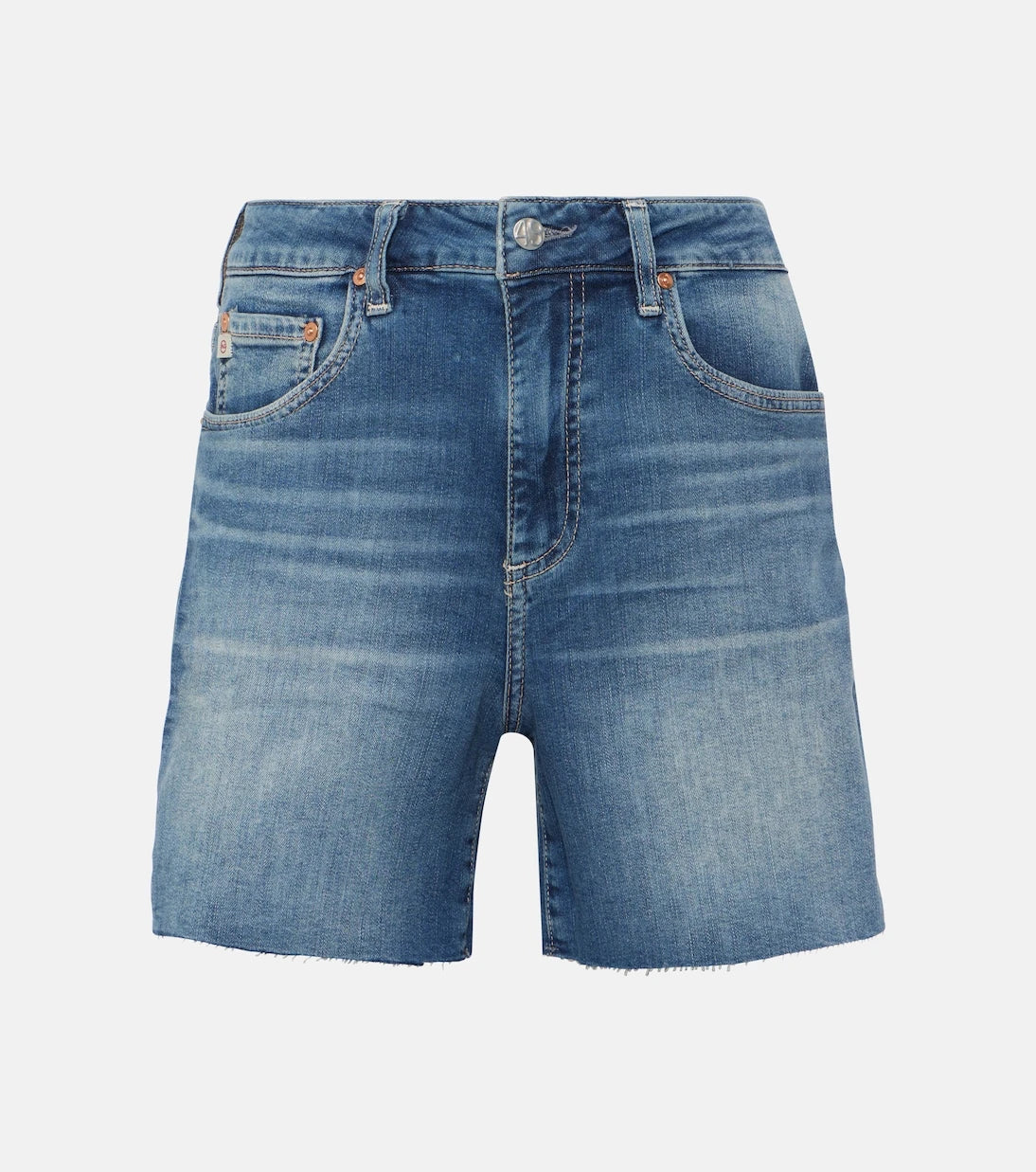 AG Jeans - Ex-Boyfriend high-rise denim shorts