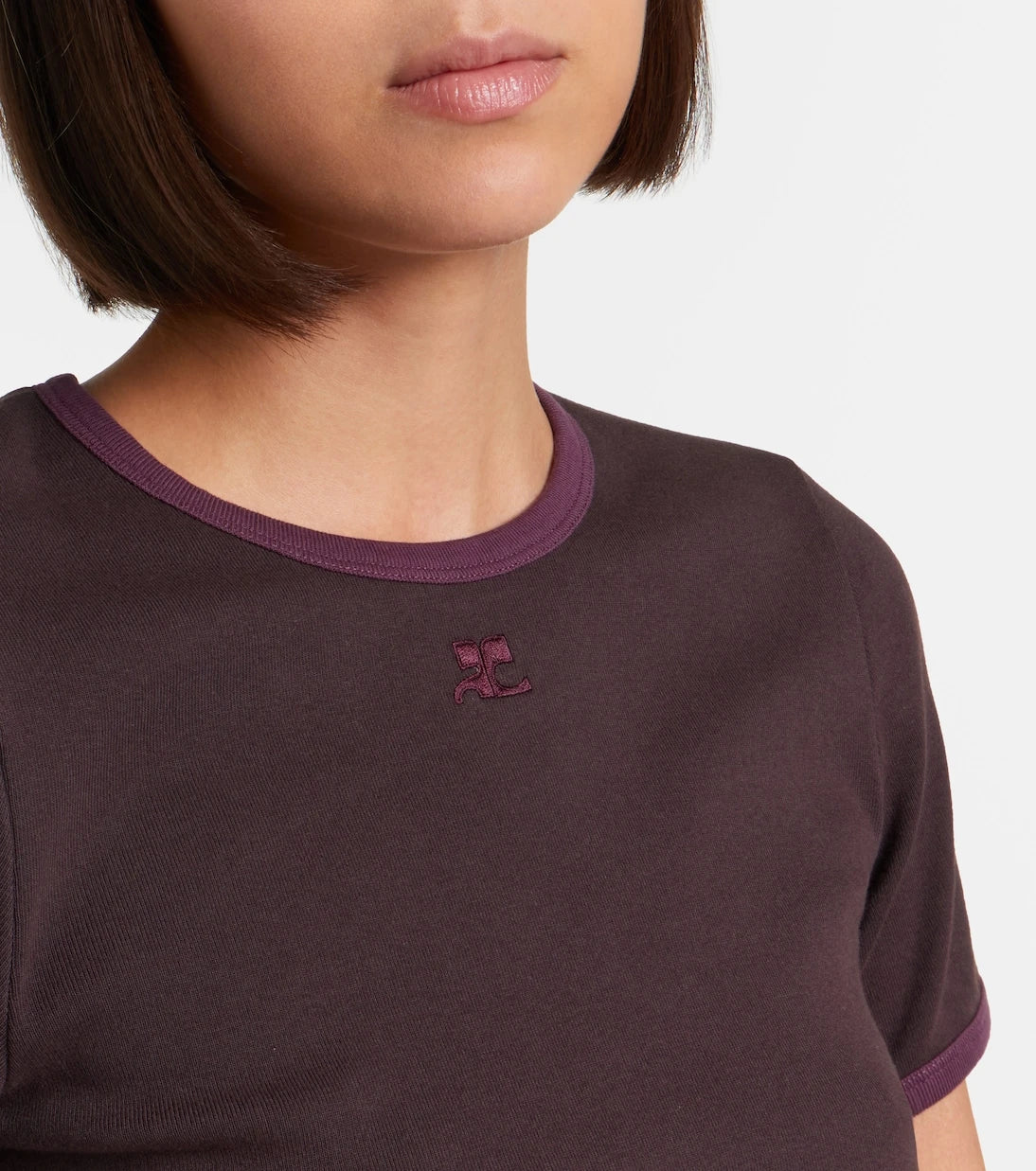 Courrèges - Cotton jersey T-shirt