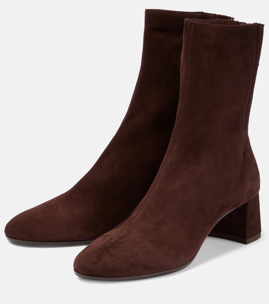 Aquazzura - Saint Honore suede ankle boots