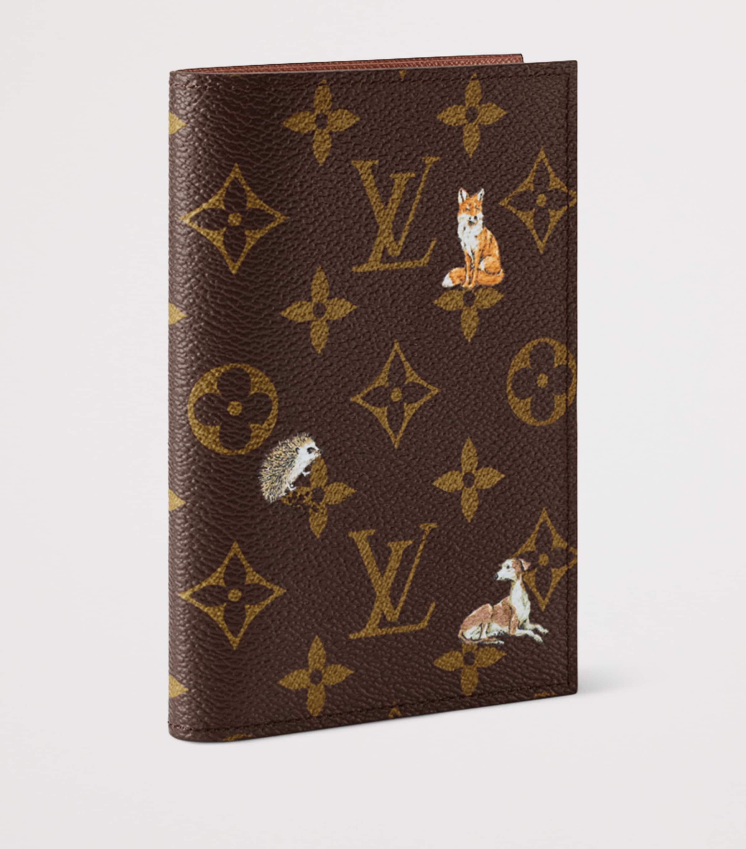 LOUIS VUITTON Canvas Passport Cover