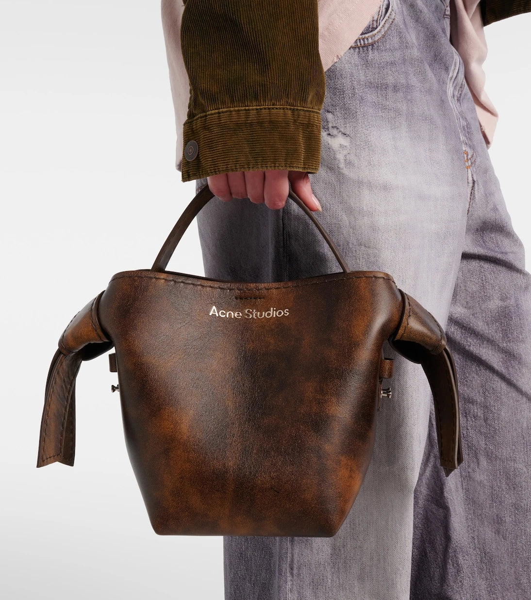Acne Studios - Musubi Mini leather shoulder bag