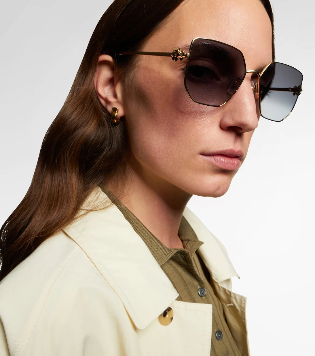 Cartier Eyewear Collection - Clash De Cartier square sunglasses