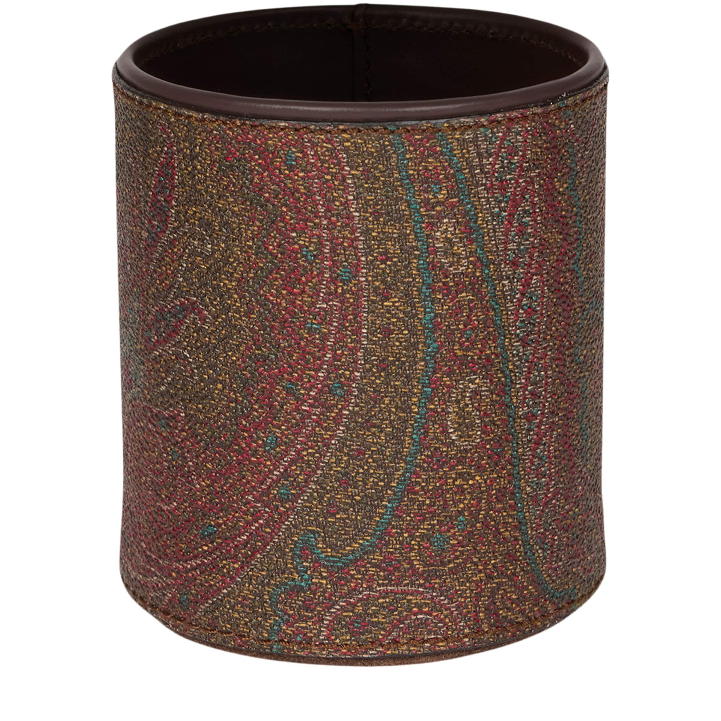 Cotton-Blend and Leather Arnica Pen Holder