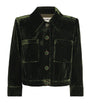 L'Agence Green Velvet Jia Jacket
