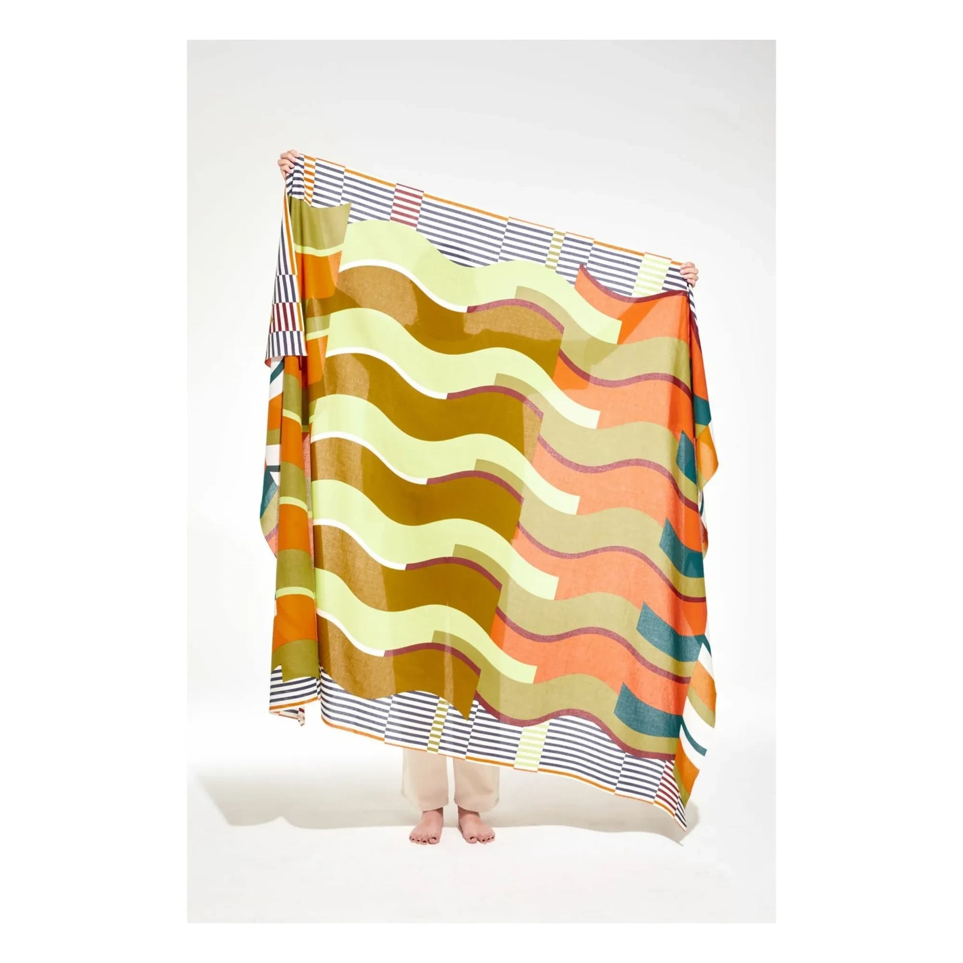 Mapoésie - Nazare sarong | Khaki