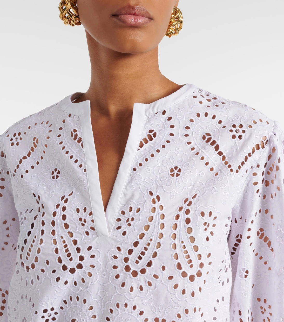 Etro - Cotton-blend top