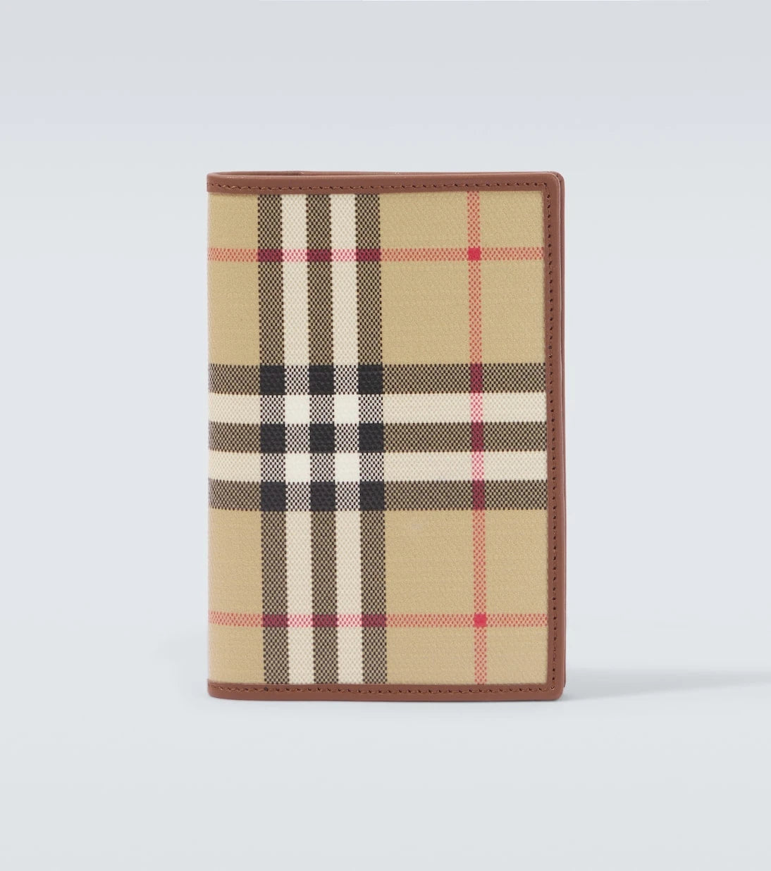 Burberry - Burberry Check canvas passport holder