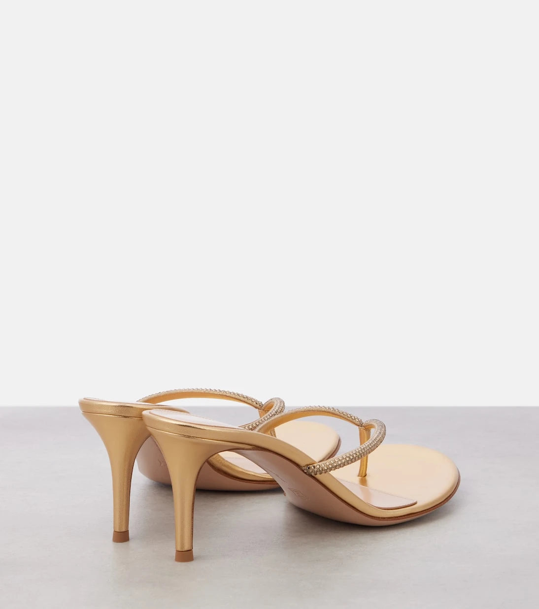 Gianvito Rossi - India 70 leather thong sandals