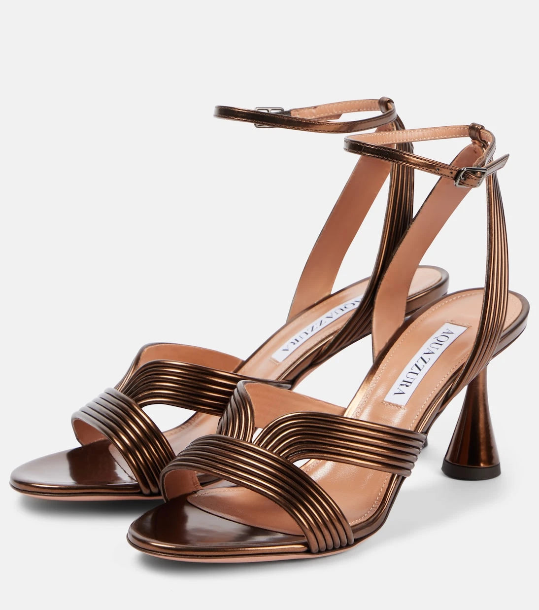 Aquazzura - Daryl 75 leather sandals