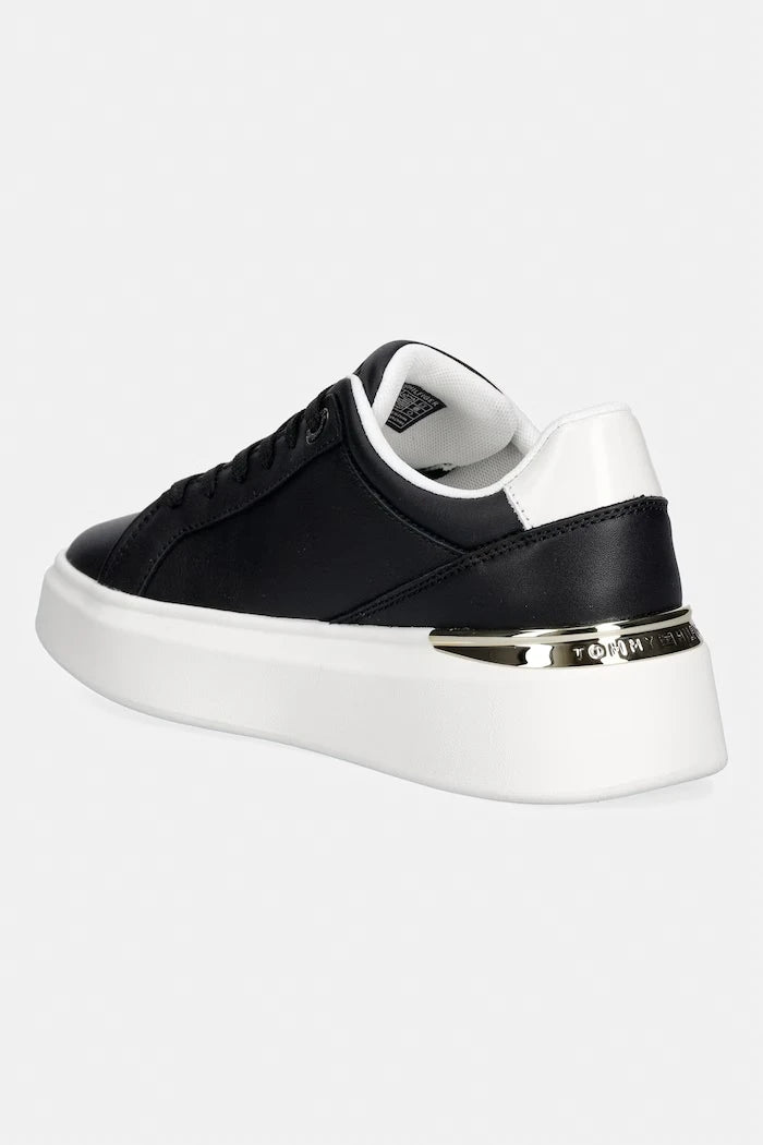 Tommy Hilfiger TH CHIC PLATFORM маратонки дамски от кожа