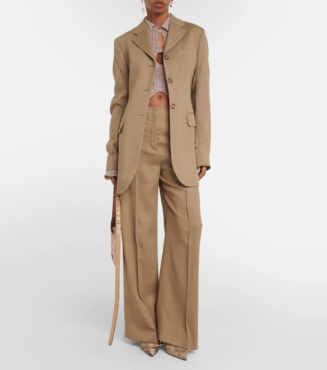 Acne Studios - Pitmel wool-blend straight pants