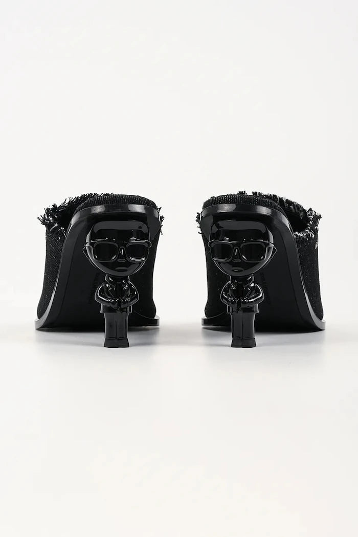 Karl Lagerfeld kadın terlik mule Karl Nft Heel